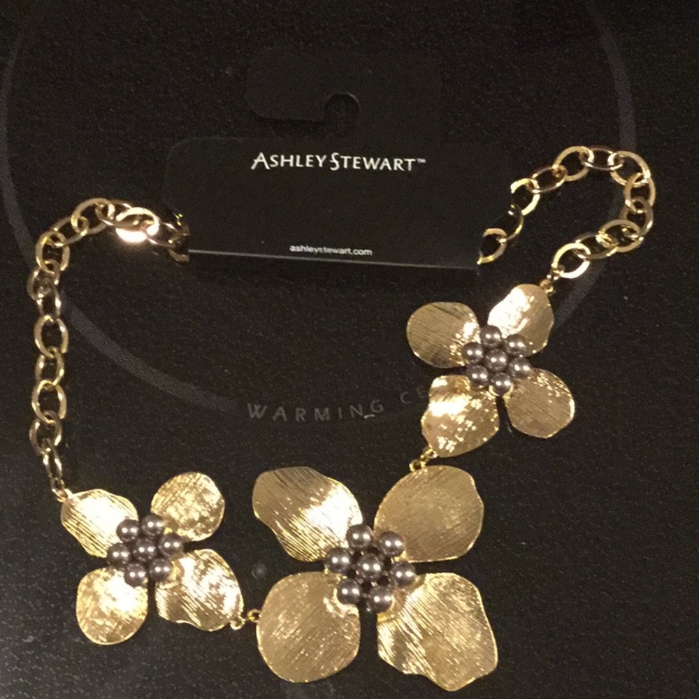 COPY - Ashley Stewart ,Goldtone 21 inch Necklace,
